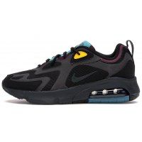 Nike Air Max 200 Black Bordeaux